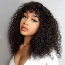Luxurious Deep Wave Fringe Wig for Women
