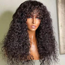 Luxurious Deep Wave Fringe Wig for Women