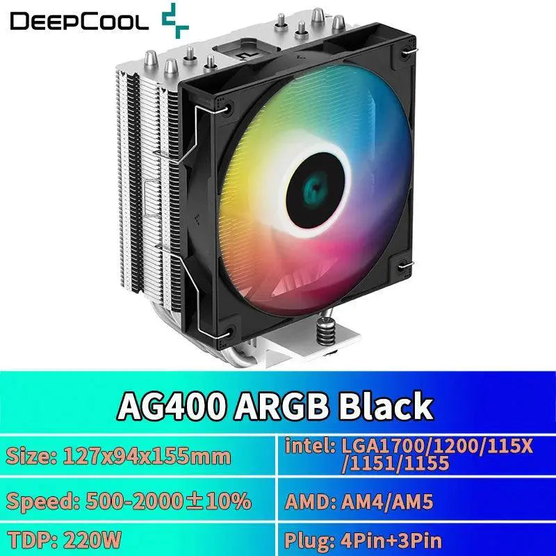 DEEPCOOL AG400 Air Cooler High Performance CPU Cooling