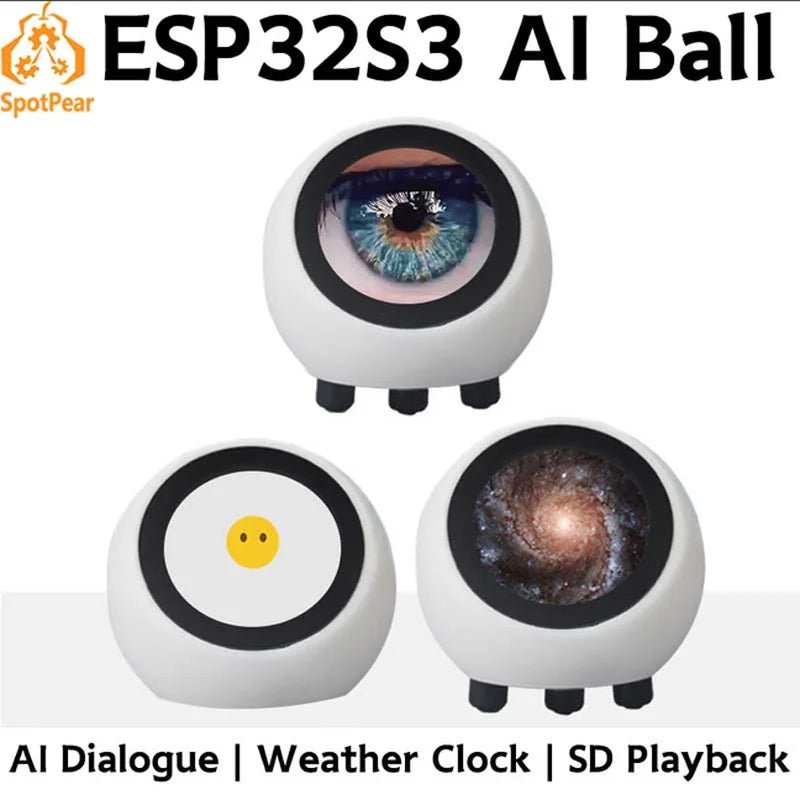 DeepSeek AI Voice Chat Robot - ESP32 S3 1.28 Inch LCD Display Desktop AssistantX