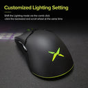 Delux M800 RGB Wireless Gaming Mouse Ultimate Lightweight Control