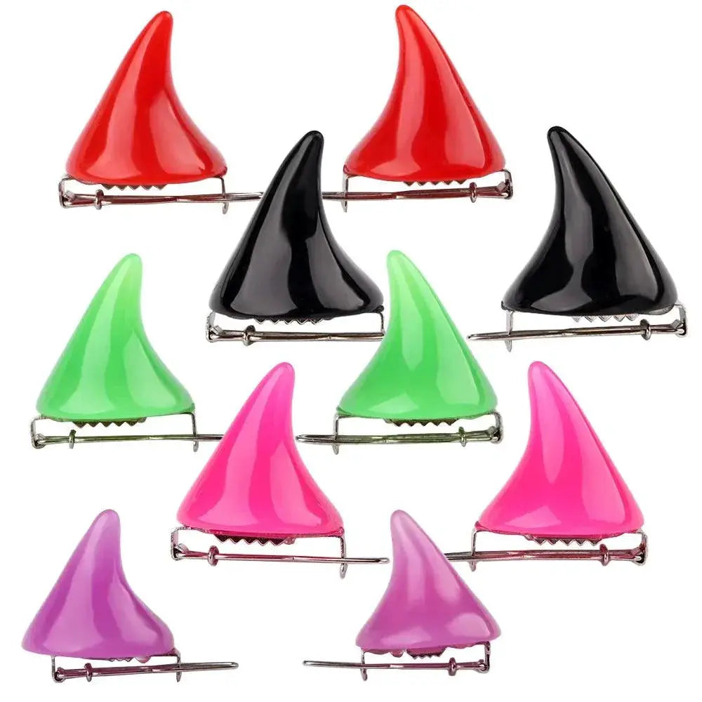 Demonic Ox Horn Gothic Hairpins Embrace Darkness Edge