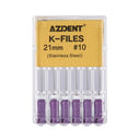 Dental Hand K-Files Set: Precision Stainless Steel Tools