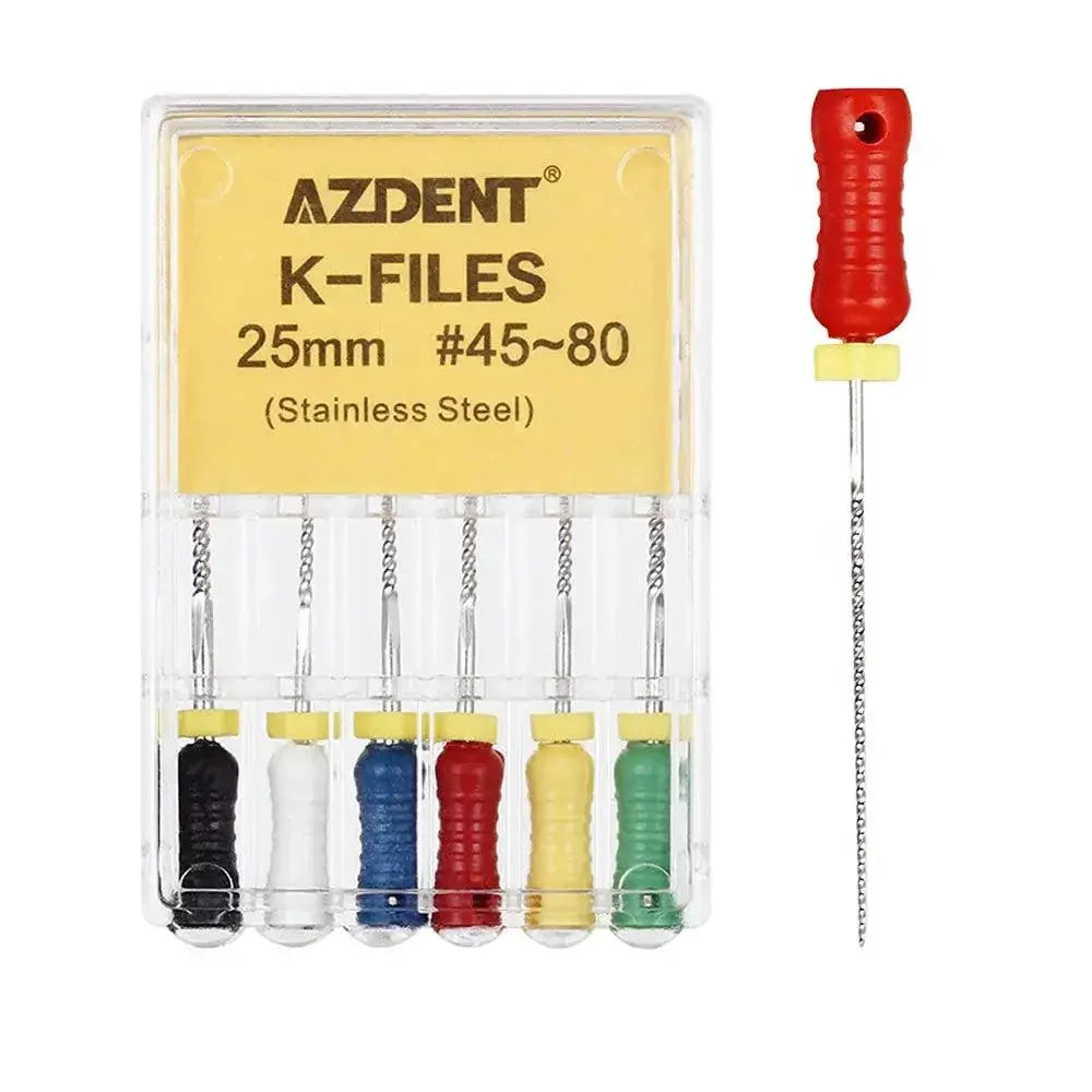 Dental Hand K Files Set Precision Stainless Steel Tools
