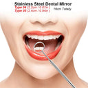 Dental Mirror Tool: Professional-Grade Stainless Steel Kit