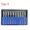 Dental Tungsten Carbide Cutter Set for Precision Tools