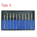 Dental Tungsten Carbide Cutter Set for Precision Tools