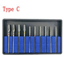 Dental Tungsten Carbide Cutter Set for Precision Tools