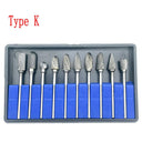 Dental Tungsten Carbide Cutter Set for Precision Tools