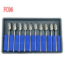Dental Tungsten Carbide Cutter Set for Precision Tools