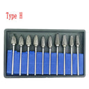 Dental Tungsten Carbide Cutter Set for Precision Tools