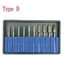Dental Tungsten Carbide Cutter Set for Precision Tools