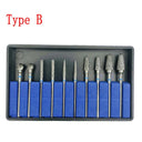 Dental Tungsten Carbide Cutter Set for Precision Tools