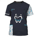 Dentist Work Fun 3D Streetwear Tee Hip-Hop Cosplay Style