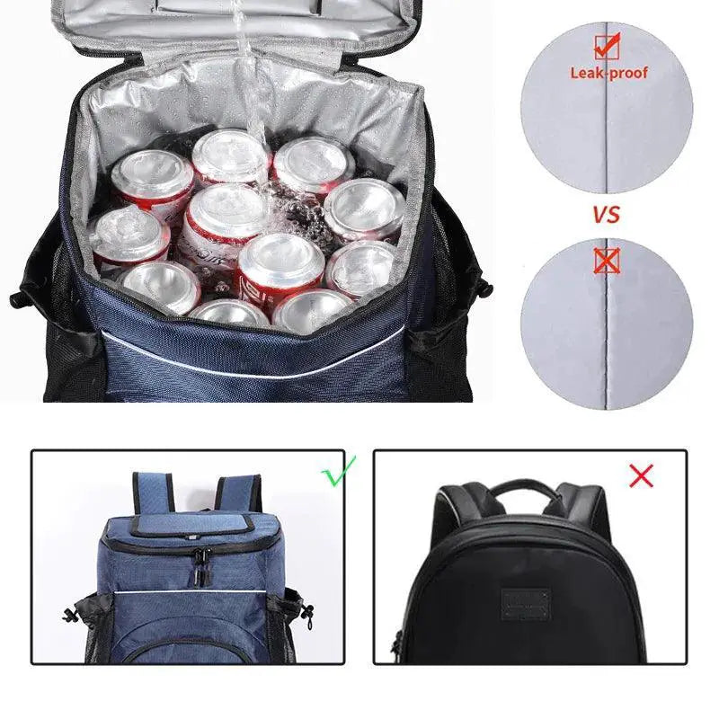 DENUONISS 33L Soft Large Insulated Cooler Bag Backpack XL