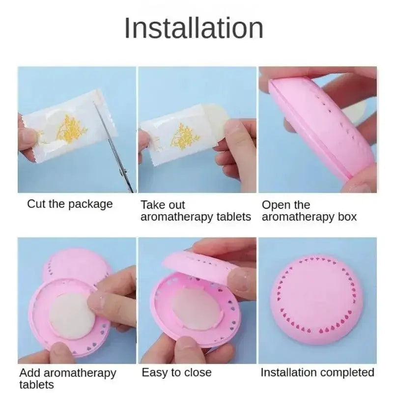 Deodorant Solid Round Fresher For Aromatherapy At Home