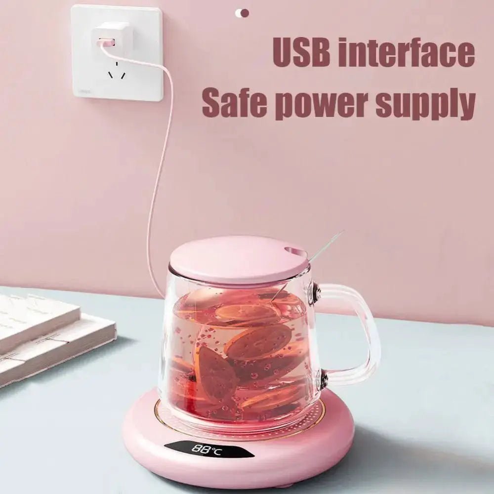 Desk USB Cup Warmer Keeps Drinks Warm