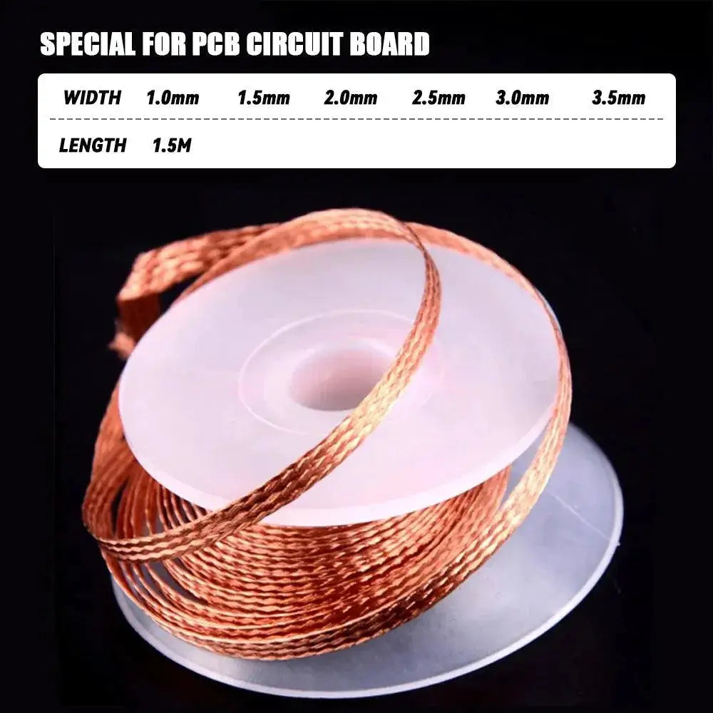 Desoldering Braid Solder Remover Wick Tool For Electronics