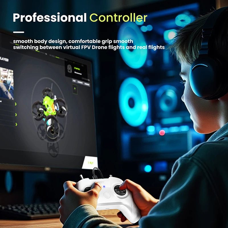 Devaso S8 Flight Simulator - FPV Drone Training Across Major Sim Suite Pro Tools
