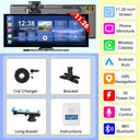Develuck 11.26 Inch 4K DVRs Wireless CarPlay And Android Auto Dash Cam With WiFi