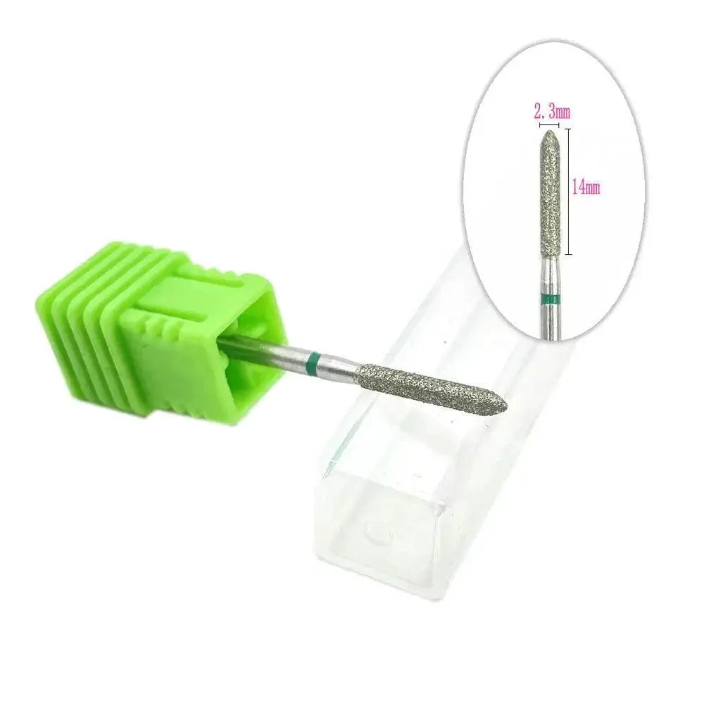 Diamond Ceramic Nail Drill Set for Precision Nail Art Tools