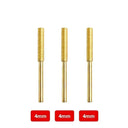 Diamond Coated Chainsaw Sharpener Burr Set Precision Kit