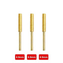 Diamond Coated Chainsaw Sharpener Burr Set Precision Kit