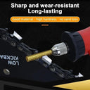 Diamond Coated Chainsaw Sharpener Burr Set Precision Kit