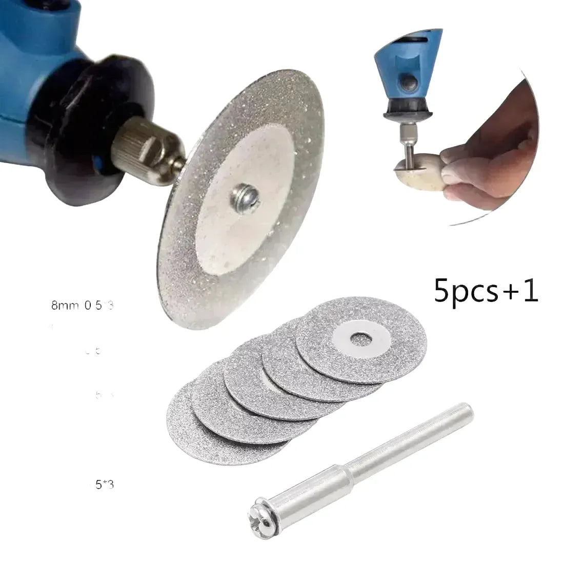 Diamond Disc Set for Precise Glass Cuts — product view 1