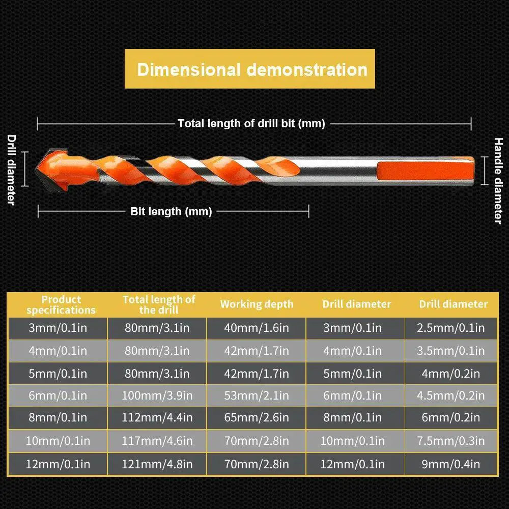 Diamond Drill Set High Quality Multi Functional Hole Saw