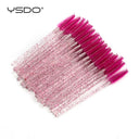 Diamond Eyelash Brush Set: Sleek Portable Precision Tool