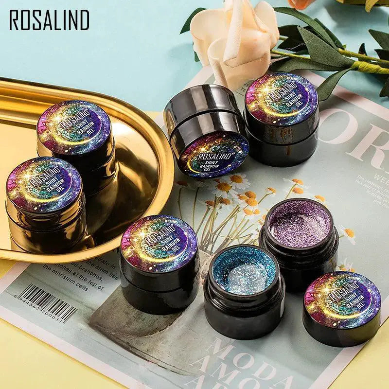 Diamond Glam Gel Nail Polish Kit For Luxe Nails 30 Days