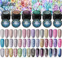 Diamond Glam Gel Nail Polish Kit for Luxe Nails 30 Days
