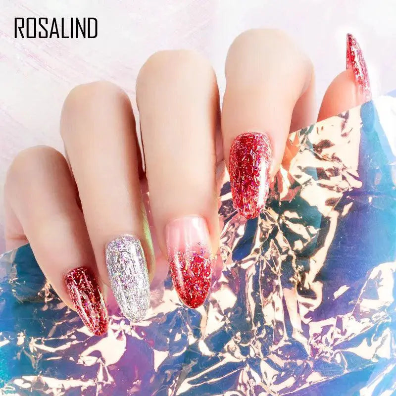 Diamond Glam Gel Nail Polish Kit For Luxe Nails 30 Days