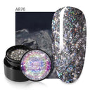 Diamond Glam Gel Nail Polish Kit for Luxe Nails 30 Days
