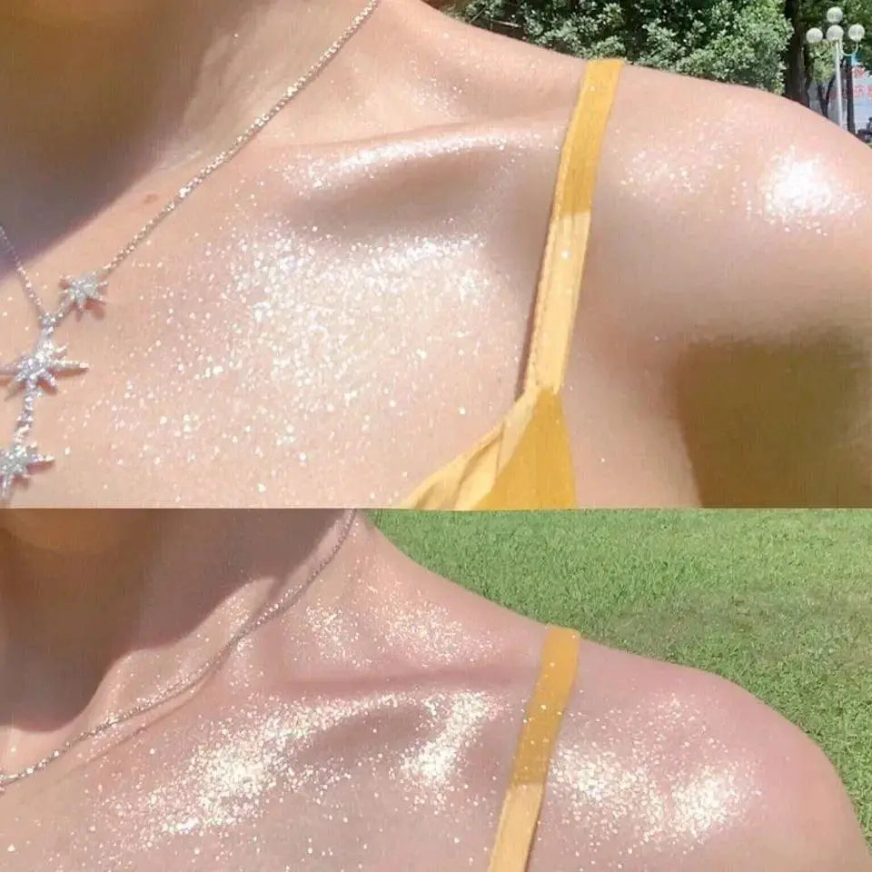 Diamond Glow Spray Glossy Body Bronzer Face Illuminator