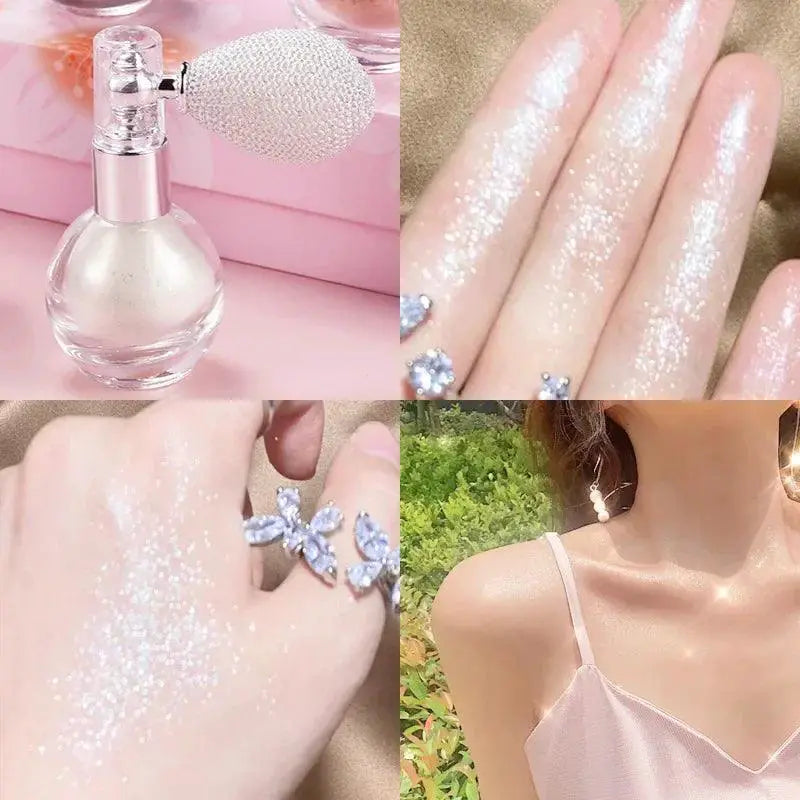 Diamond Glow Spray Glossy Body Bronzer Face Illuminator