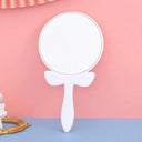 Compact Diamond Heart Mirror for Travel