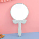 Compact Diamond Heart Mirror for Travel