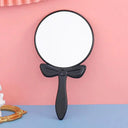 Compact Diamond Heart Mirror for Travel