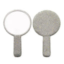 Compact Diamond Heart Mirror for Travel