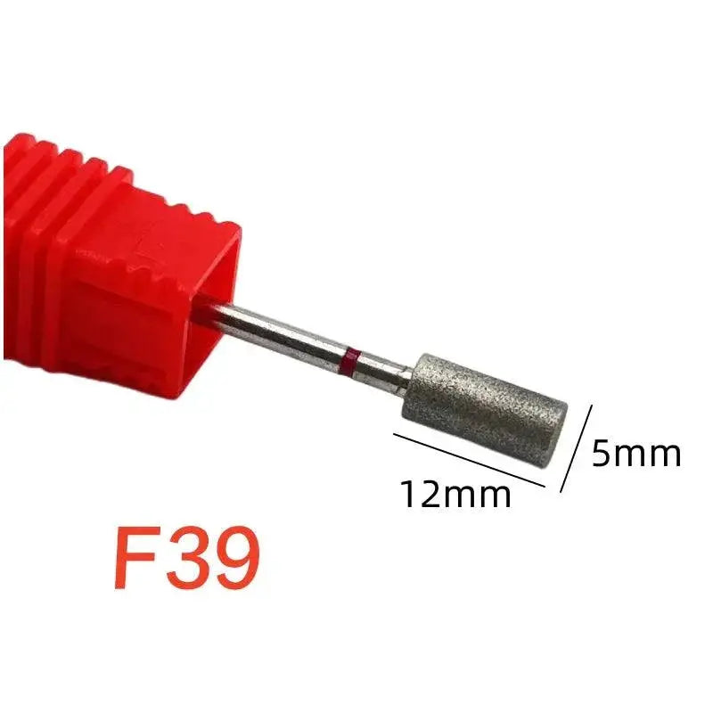 Diamond Nail Drill Bit Set Stainless Steel Cutter Heads