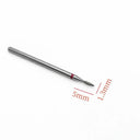 Diamond Nail Drill Bit Set: Stainless Steel Cutters Heads