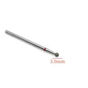 Diamond Nail Drill Bit Set: Stainless Steel Cutters Heads