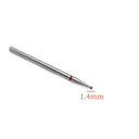 Diamond Nail Drill Bit Set: Stainless Steel Cutters Heads