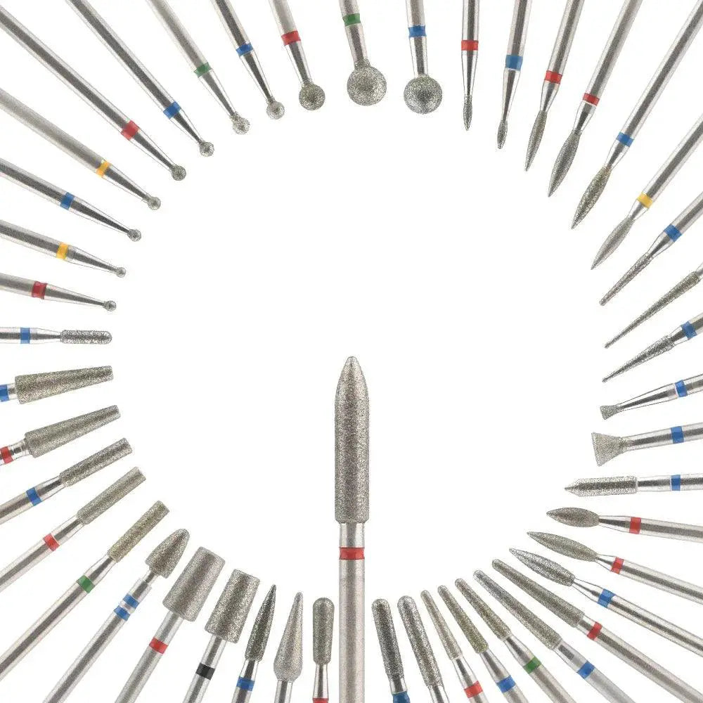 Diamond Nail Drill Bits Set For Gel And Acrylic Removal