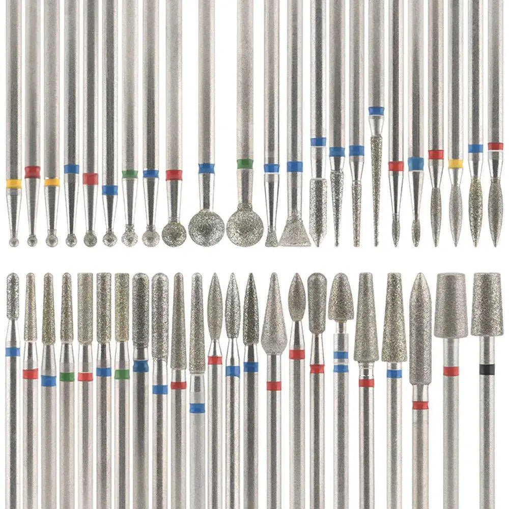 Diamond Nail Drill Bits Set For Gel And Acrylic Removal