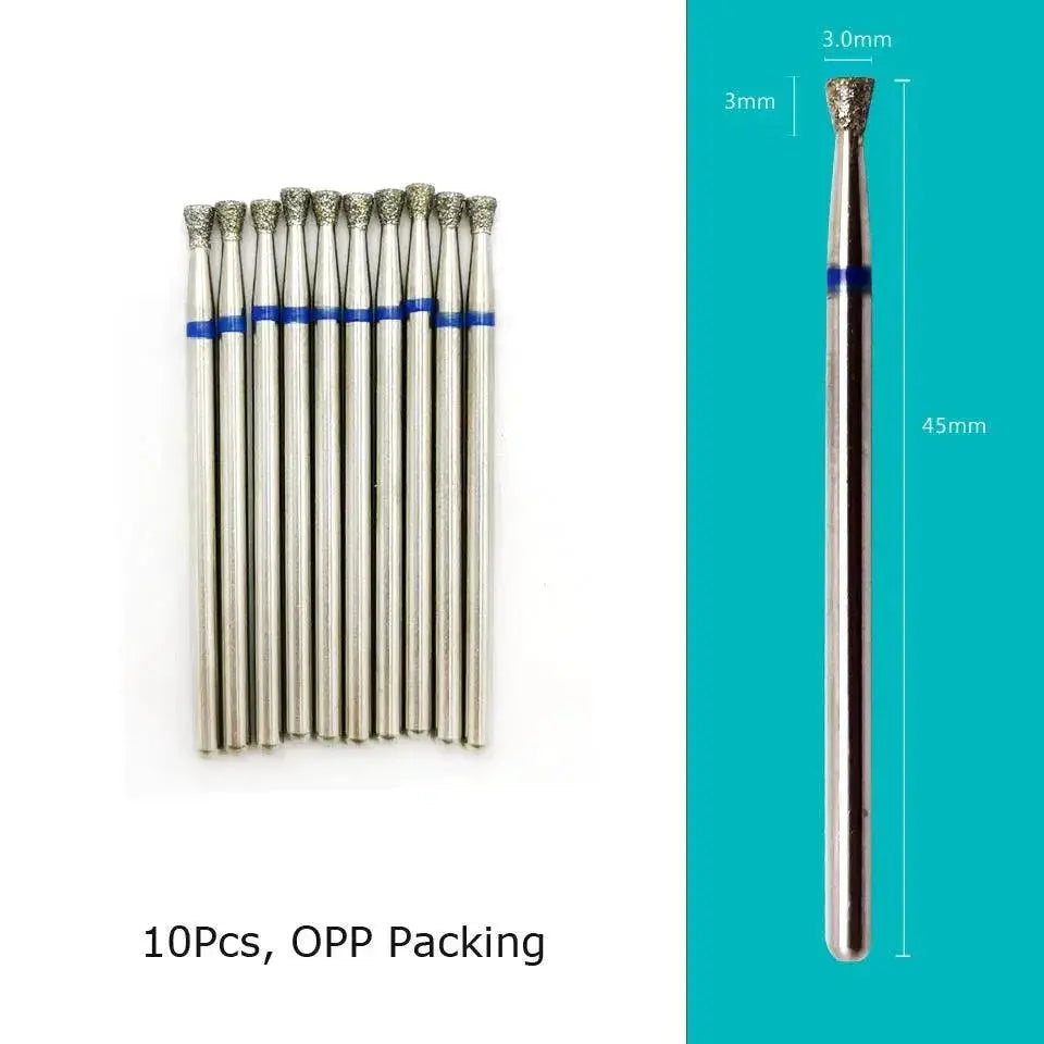 Diamond Nail Drill Bit Set For Professional Manicure Tools
