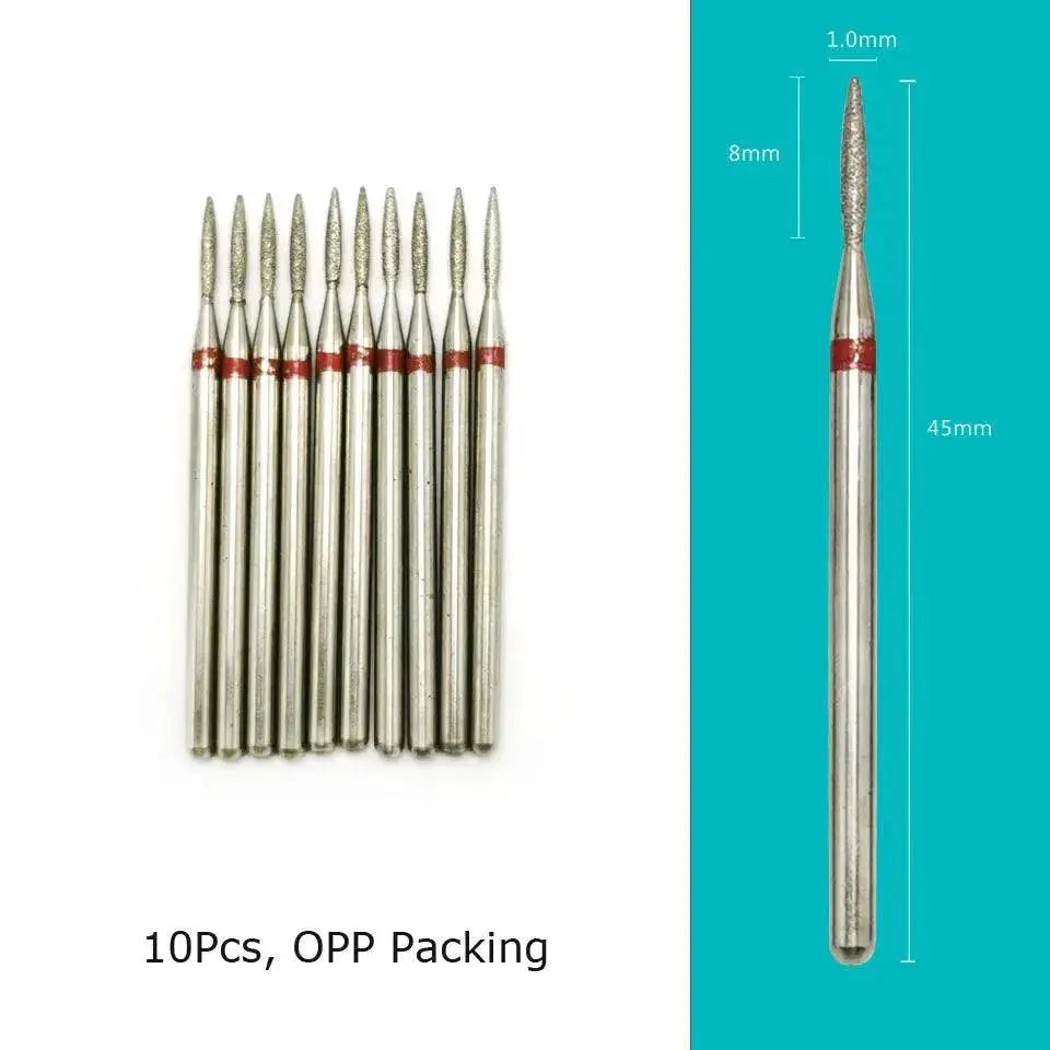 Diamond Nail Drill Bit Set For Professional Manicure Tools