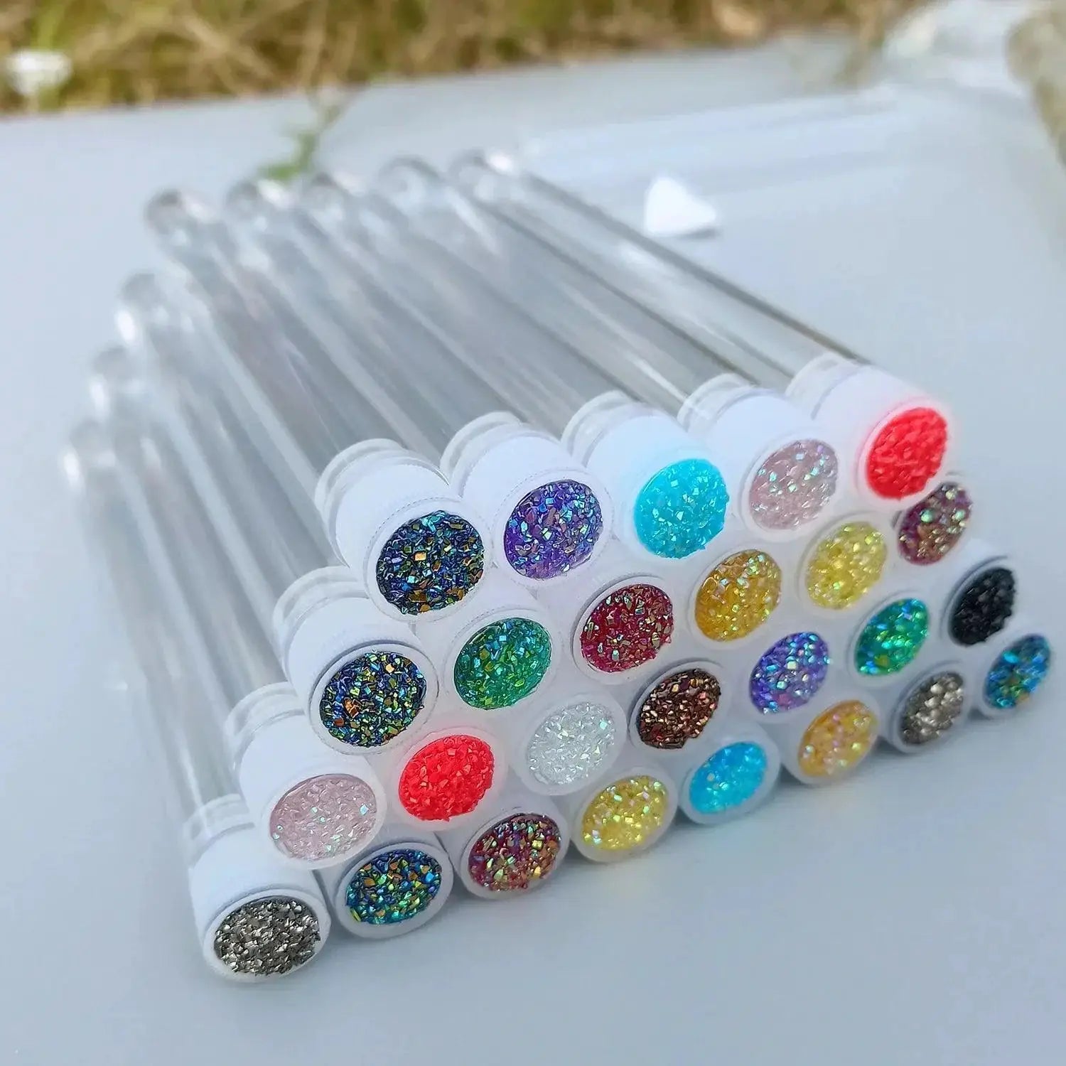 Diamond Sparkle Eyebrow And Eyelash Brush Set Glamorous